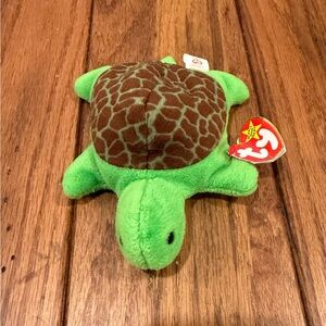 TY Beanie Baby Speedy the Turtle 1994 Style 4030 Vintage Plush w/ Tag